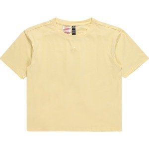 ADIDAS SPORTSWEAR Funkční tričko světle žlutá