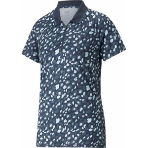 PUMA Funkční tričko námořnická modř / azurová / bílá