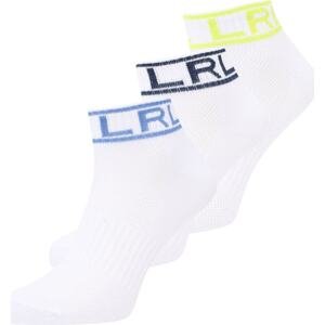Lauren Ralph Lauren Ponožky světlemodrá / žlutá / černá / bílá