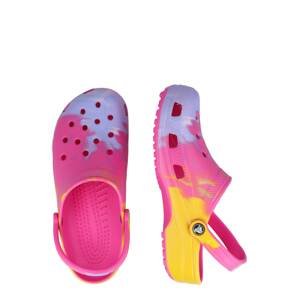 Crocs Pantofle hořčicová / pastelová fialová / pink