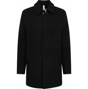 Brixtol Textiles Přechodný kabát černá