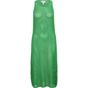 Monki Úpletové šaty zelená