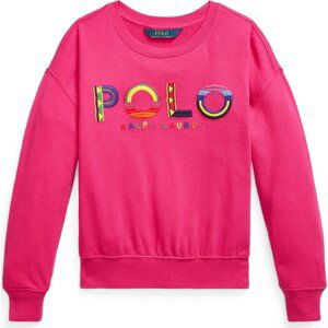 Polo Ralph Lauren Mikina marine modrá / žlutá / jablko / fuchsiová