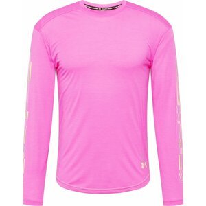 UNDER ARMOUR Funkční tričko žlutá / pastelově zelená / světle růžová