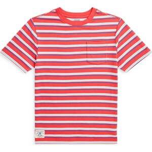 Polo Ralph Lauren Tričko námořnická modř / světlemodrá / červená / bílá