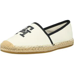 TOMMY HILFIGER Espadrilky režná / tmavě modrá