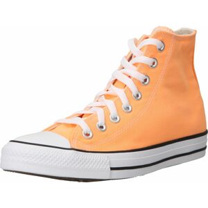 CONVERSE Kotníkové tenisky jasně oranžová / černá / offwhite