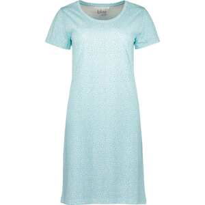 BLUE SEVEN Letní šaty aqua modrá / chladná modrá / offwhite