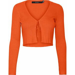 VERO MODA Kardigan 'GLORY' oranžová