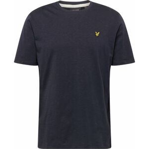 Lyle & Scott Tričko námořnická modř / žlutá