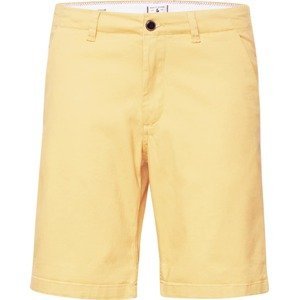 JACK & JONES Chino kalhoty 'DAVE' světle žlutá