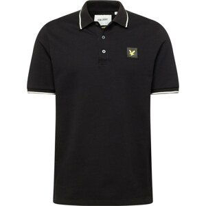 Lyle & Scott Tričko žlutá / černá / bílá