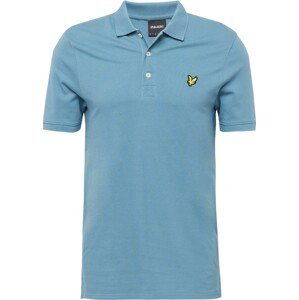 Lyle & Scott Tričko nebeská modř / žlutá / černá