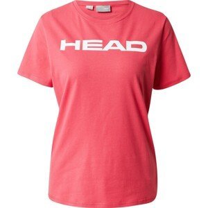 HEAD Funkční tričko 'CLUB' světle červená / bílá