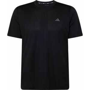 ADIDAS PERFORMANCE Funkční tričko 'HIIT' tmavě šedá / černá