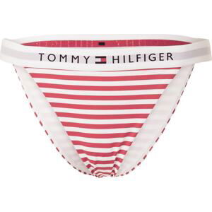 TOMMY HILFIGER Spodní díl plavek námořnická modř / šedá / červená / bílá