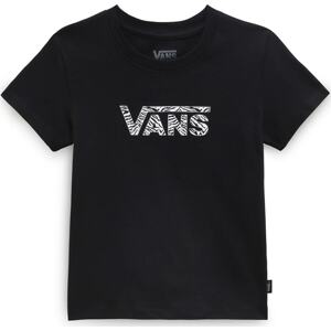 VANS Tričko černá / bílá