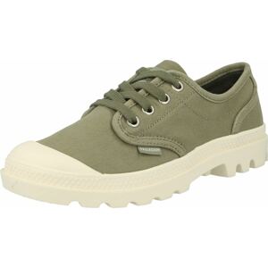 Palladium Tenisky 'Pampa Oxford' krémová / khaki