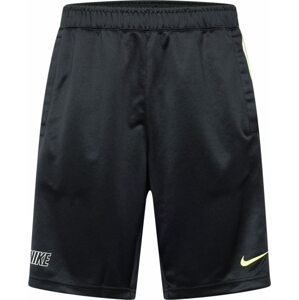 Nike Sportswear Kalhoty 'REPEAT' limone / černá / bílá