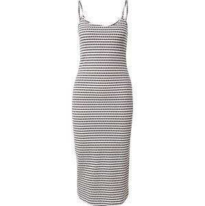 LTB Letní šaty 'Hobehe' černá / bílá