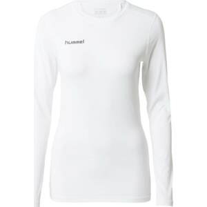 Hummel Funkční tričko černá / bílá