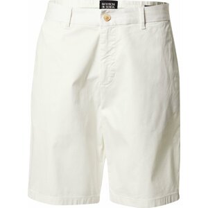 SCOTCH & SODA Chino kalhoty 'Stuart' bílá džínovina