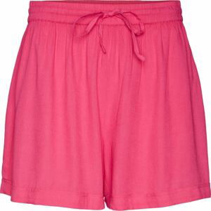 VERO MODA Kalhoty 'BUMPY' magenta