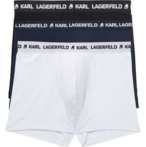 Karl Lagerfeld Boxerky noční modrá / černá / bílá