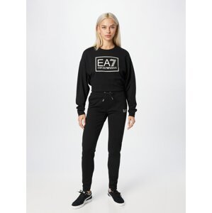 EA7 Emporio Armani Joggingová souprava černá / bílá