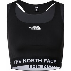 THE NORTH FACE Sportovní podprsenka kámen / černá / bílá