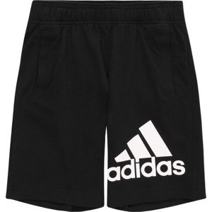 ADIDAS SPORTSWEAR Sportovní kalhoty černá / bílá