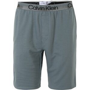 Calvin Klein Underwear Pyžamové kalhoty kouřově modrá / černá