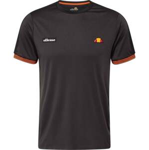 ELLESSE Funkční tričko 'Parallel' oranžová / černá