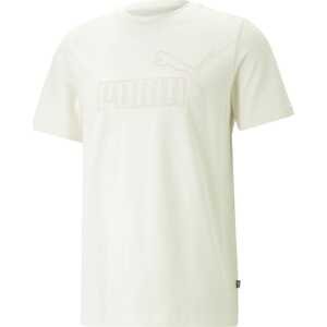 PUMA Funkční tričko 'ELEVATED' světle béžová / barva bílé vlny