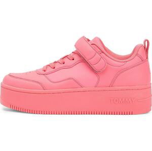 Tommy Jeans Tenisky 'Hook And Loop' pink