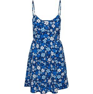 PIECES Letní šaty 'HELLEN' azurová / světlemodrá / tmavě modrá