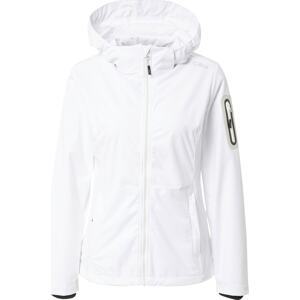 CMP Outdoorová bunda světle šedá / černá / offwhite