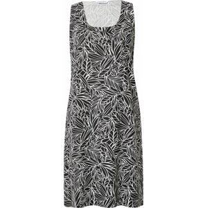 ZABAIONE Letní šaty 'Amanda' černá / bílá