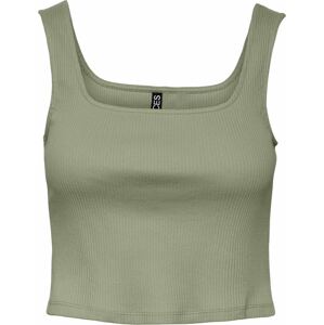 PIECES Top 'NUKISA' khaki