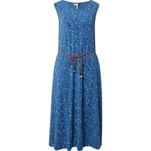 Ragwear Letní šaty 'Stepnie' modrá / hnědá / černá / bílá