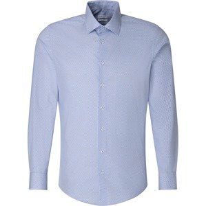 SEIDENSTICKER Společenská košile nebeská modř / pitaya / bílá