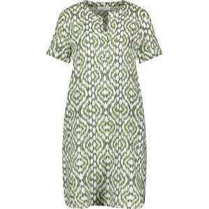 GERRY WEBER Letní šaty krémová / khaki / světle zelená