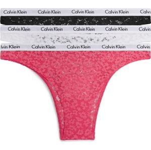 Calvin Klein Underwear Kalhotky malinová / černá / bílá