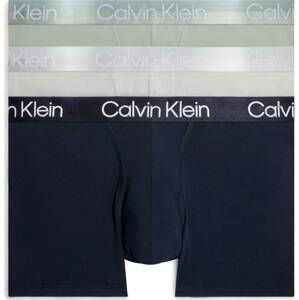 Calvin Klein Underwear Boxerky námořnická modř / světle šedá / jablko / bílá