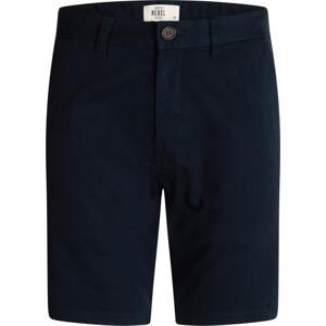 Redefined Rebel Chino kalhoty 'Ethan' námořnická modř