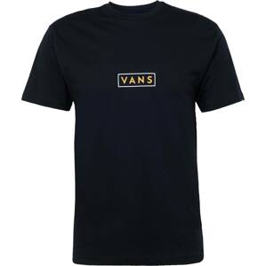 VANS Tričko žlutá / černá / bílá