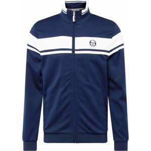 Sergio Tacchini Sportovní bunda 'Damarindo' tmavě modrá / bílá