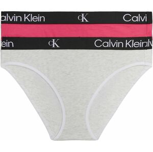 Calvin Klein Underwear Kalhotky 'CK96' šedá / pink / černá / bílá