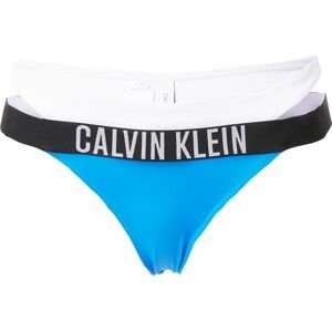 Calvin Klein Swimwear Spodní díl plavek 'Intense Power' modrá / černá / bílá