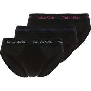 Calvin Klein Underwear Slipy tmavě modrá / pink / černá / bílá